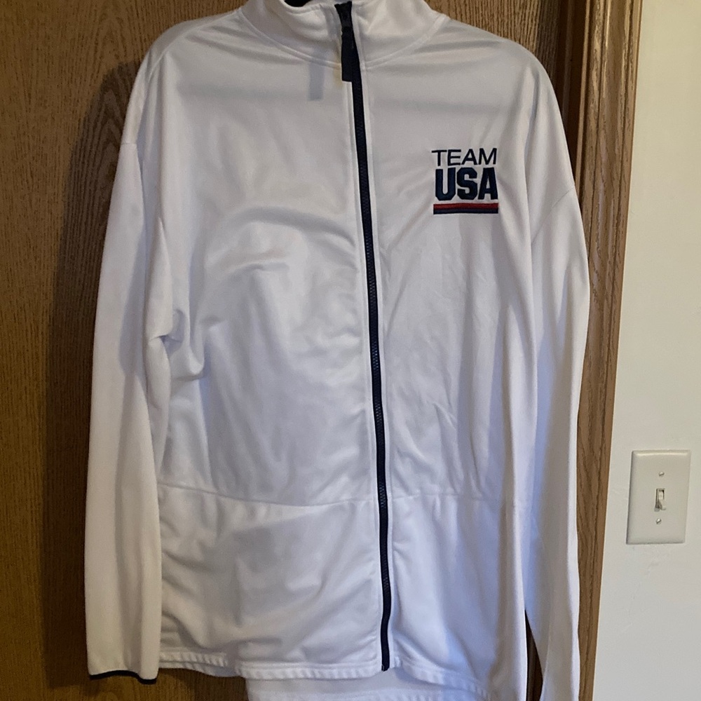 USA Olympic White Jacket